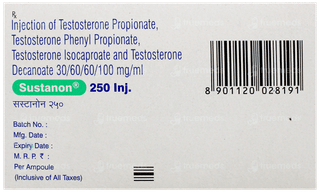 Sustanon 250 Injection 1Ml